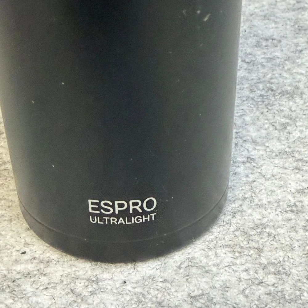 Espro Ultralight French Press Coffee Maker Travel Mug Matte Black 16oz